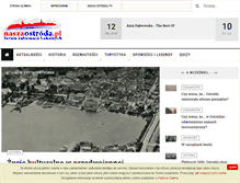 Tablet Screenshot of naszaostroda.pl